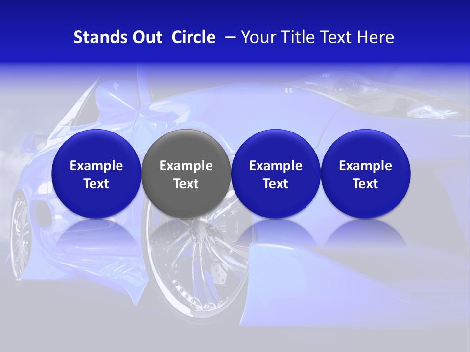 Automobile Furious Event PowerPoint Template