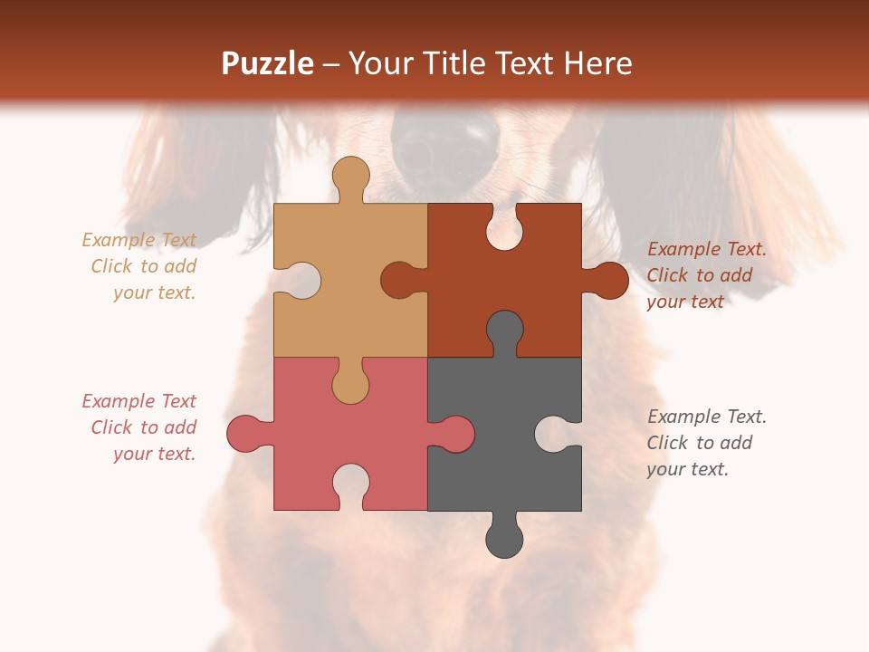 Studious Cute Wiener PowerPoint Template