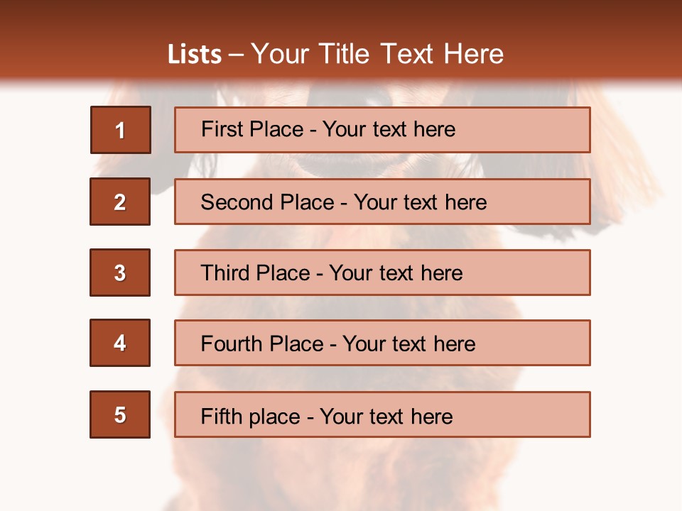 Studious Cute Wiener PowerPoint Template