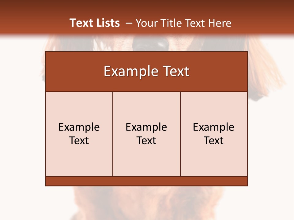 Studious Cute Wiener PowerPoint Template