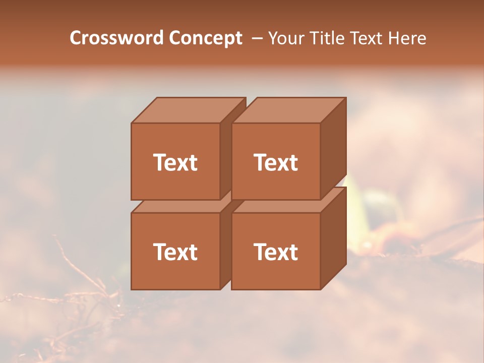 Palmer Pond Water Lily PowerPoint Template