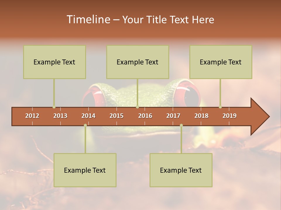Palmer Pond Water Lily PowerPoint Template