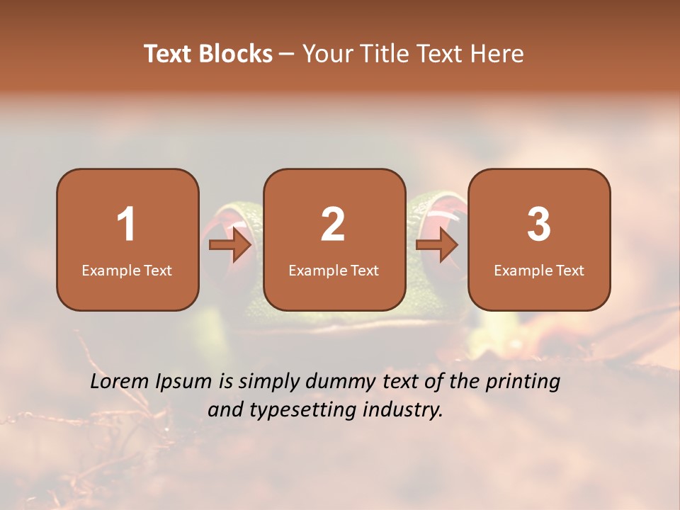 Palmer Pond Water Lily PowerPoint Template