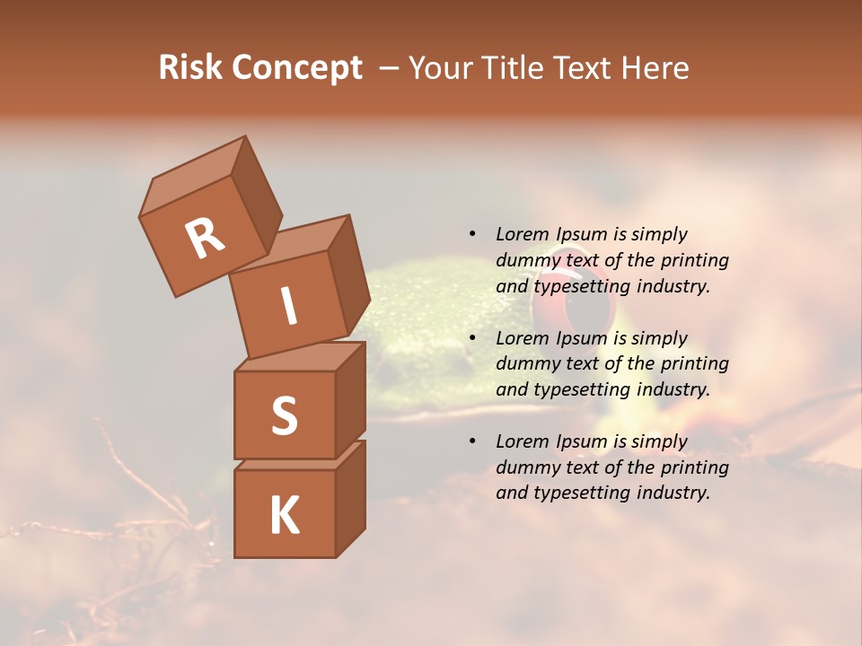 Palmer Pond Water Lily PowerPoint Template