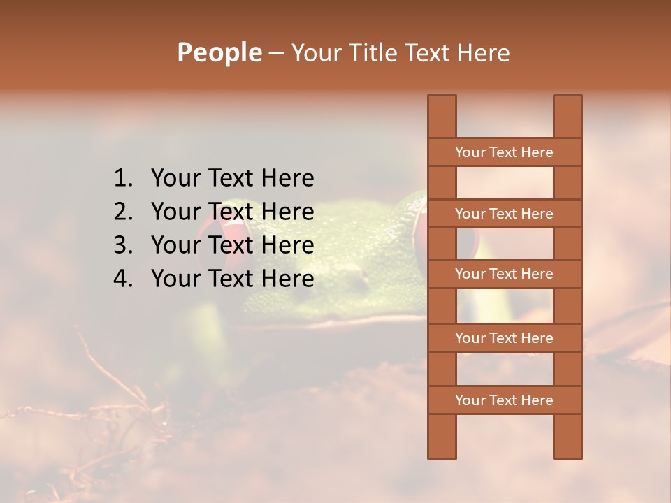 Palmer Pond Water Lily PowerPoint Template