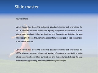 Sport People Strength PowerPoint Template