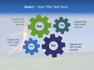 Sport People Strength PowerPoint Template