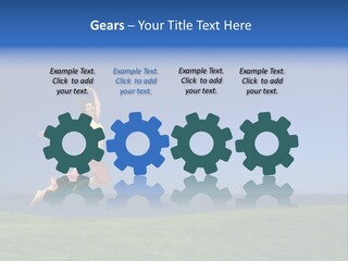 Sport People Strength PowerPoint Template