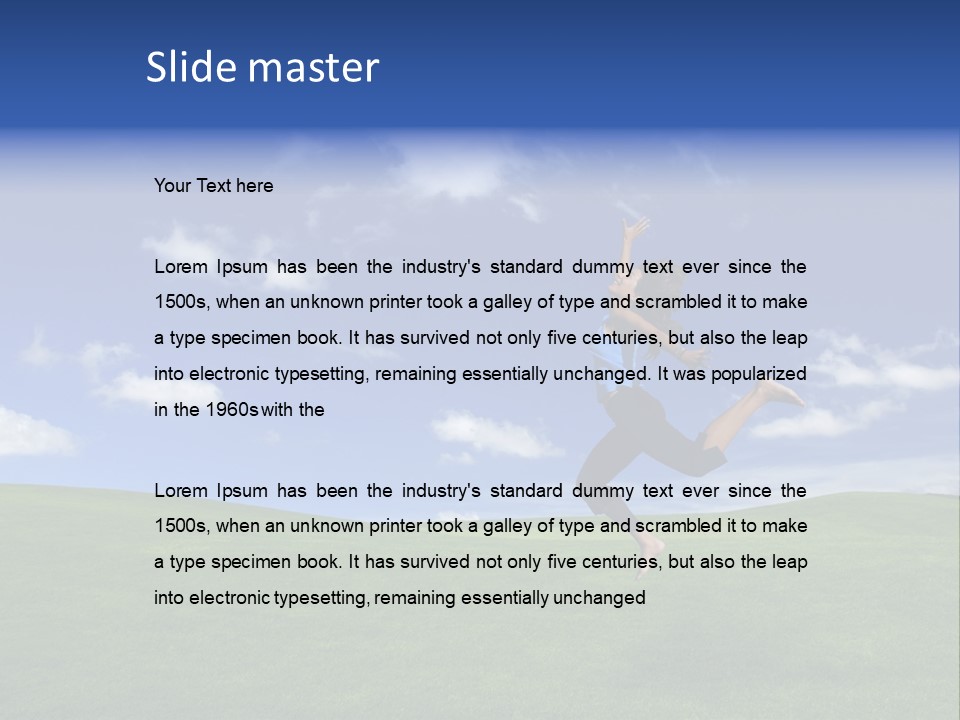 Beauty Lifestyle Health PowerPoint Template