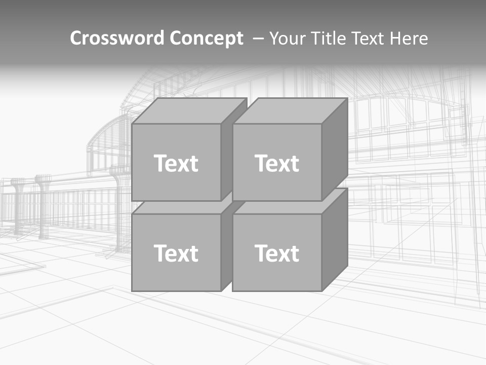 Architecture Urban Frame PowerPoint Template