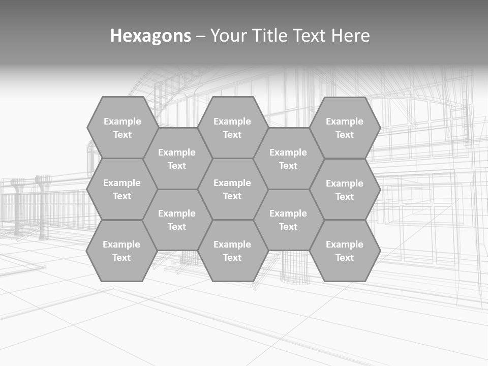 Architecture Urban Frame PowerPoint Template