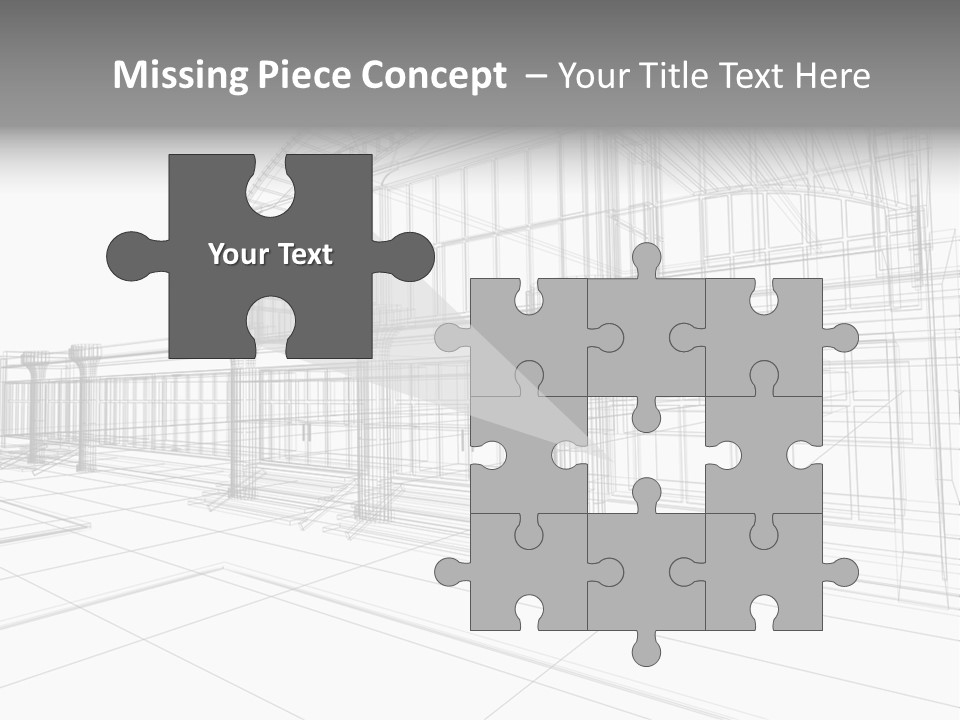 Architecture Urban Frame PowerPoint Template
