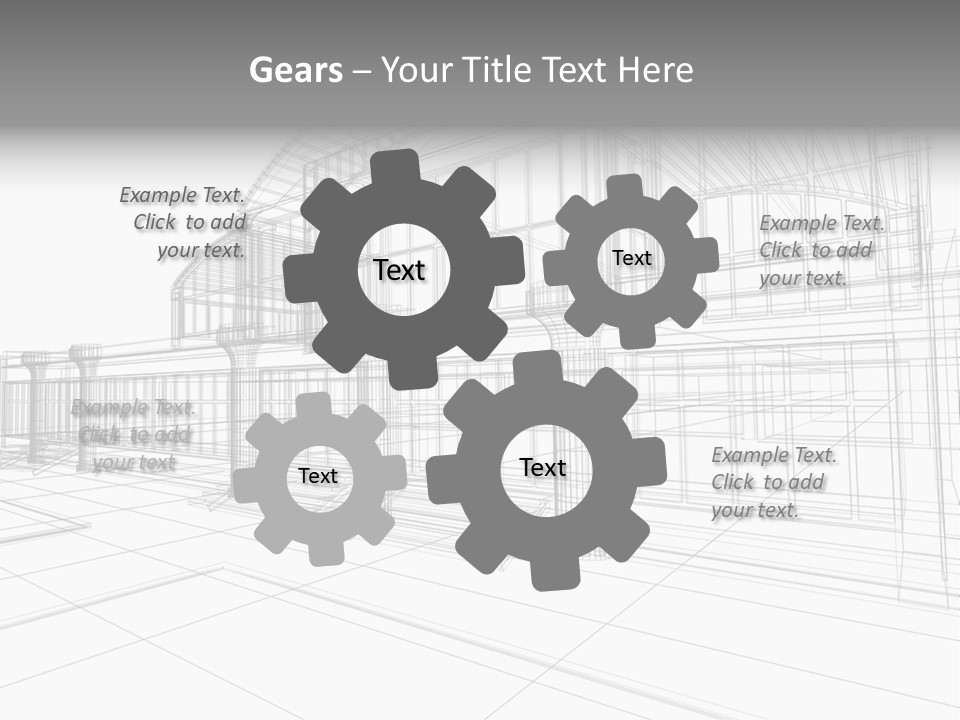 Architecture Urban Frame PowerPoint Template