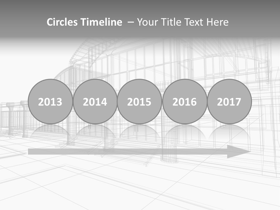 Architecture Urban Frame PowerPoint Template