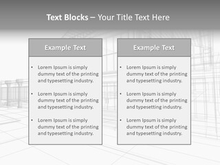Architecture Urban Frame PowerPoint Template