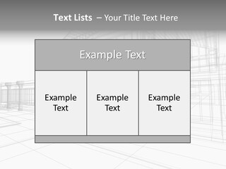 Architecture Urban Frame PowerPoint Template