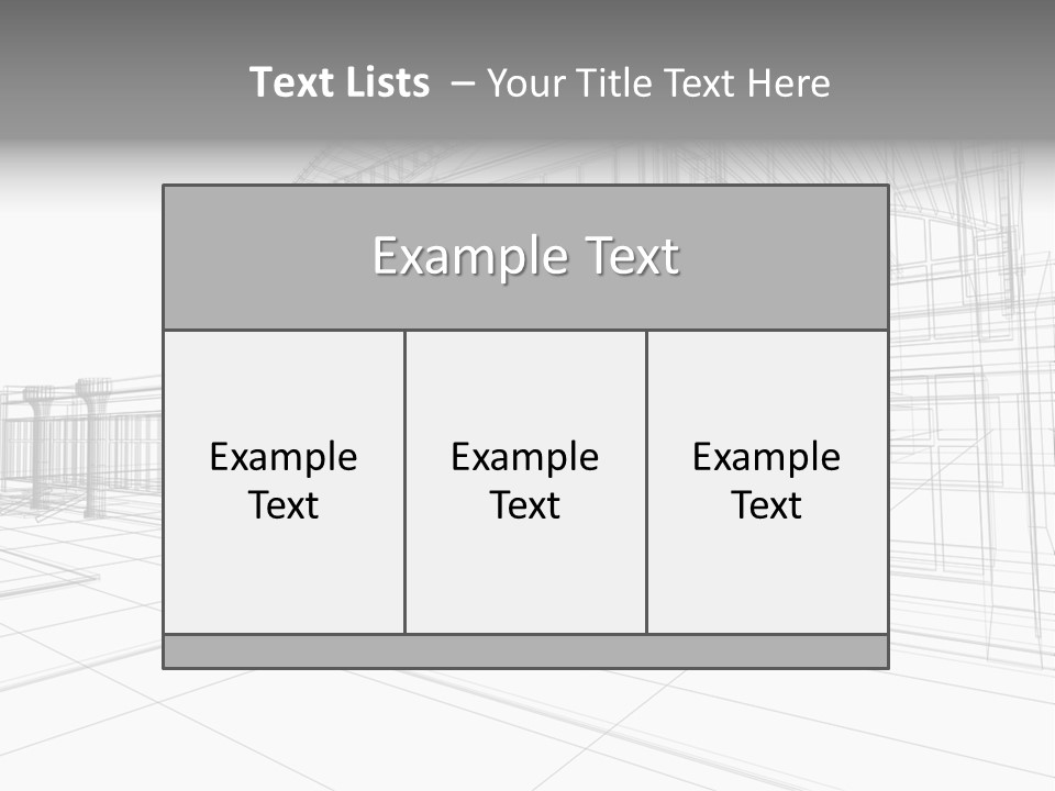 Architecture Urban Frame PowerPoint Template