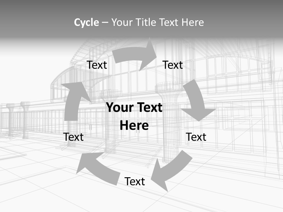 Architecture Urban Frame PowerPoint Template