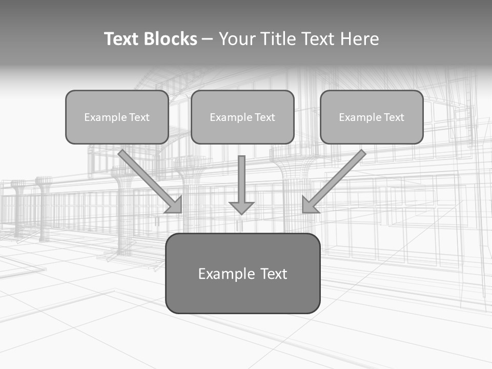 Architecture Urban Frame PowerPoint Template