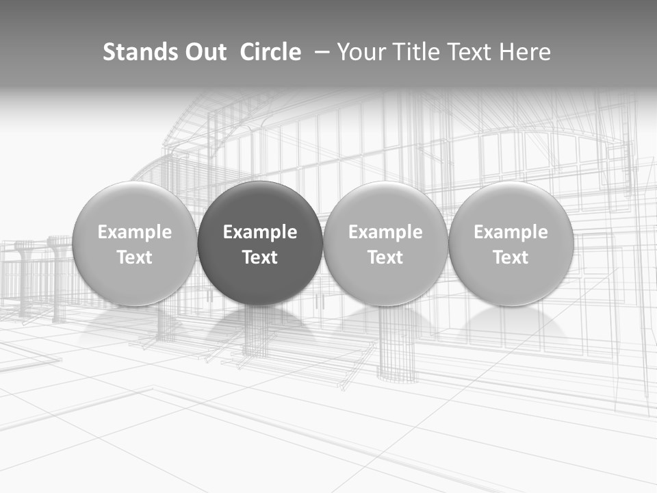 Architecture Urban Frame PowerPoint Template