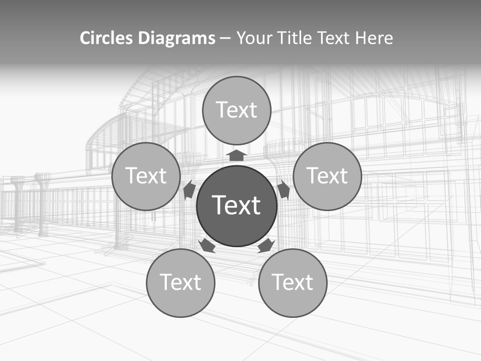 Architecture Urban Frame PowerPoint Template