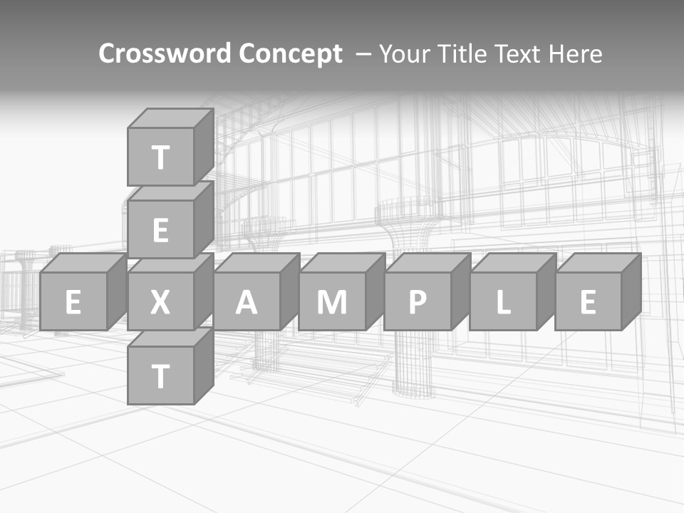 Architecture Urban Frame PowerPoint Template