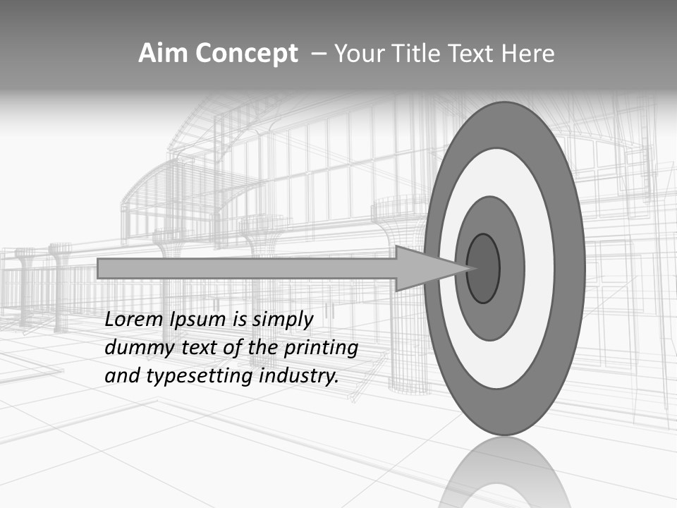 Architecture Urban Frame PowerPoint Template