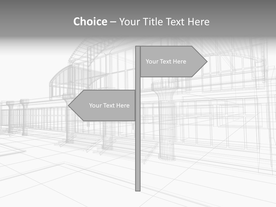 Architecture Urban Frame PowerPoint Template