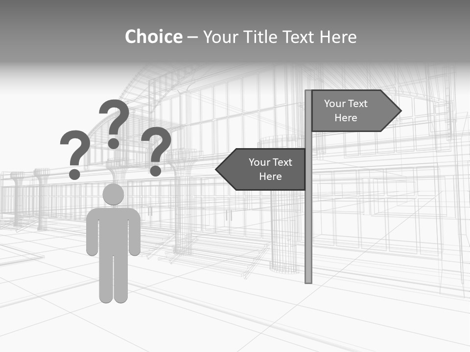 Architecture Urban Frame PowerPoint Template