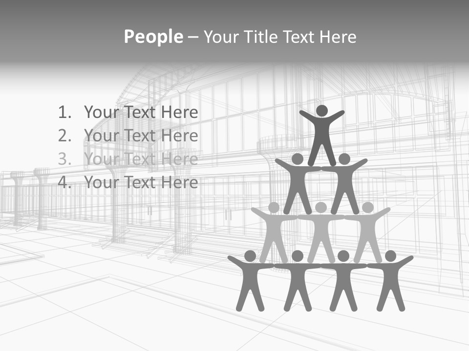 Architecture Urban Frame PowerPoint Template
