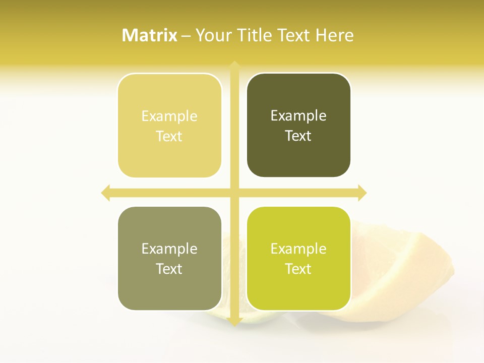 Lemon Lime Fleshy PowerPoint Template