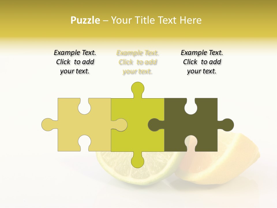 Lemon Lime Fleshy PowerPoint Template