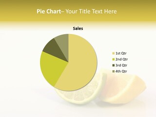 Lemon Lime Fleshy PowerPoint Template