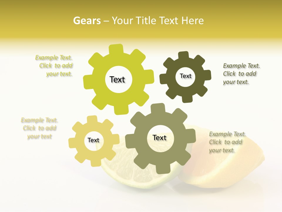 Lemon Lime Fleshy PowerPoint Template