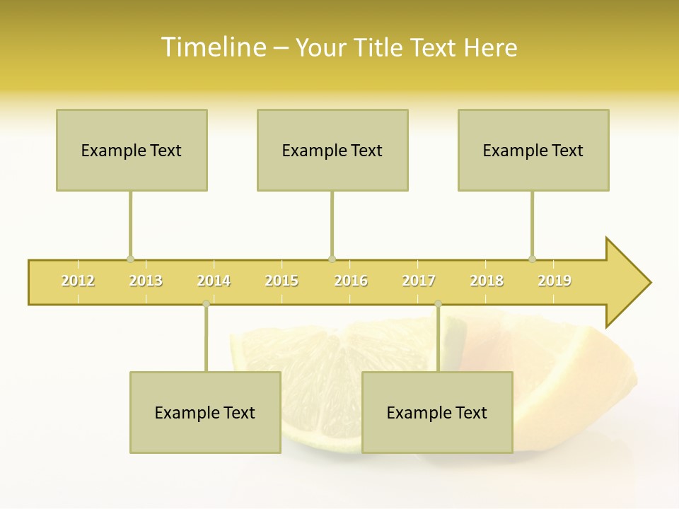 Lemon Lime Fleshy PowerPoint Template