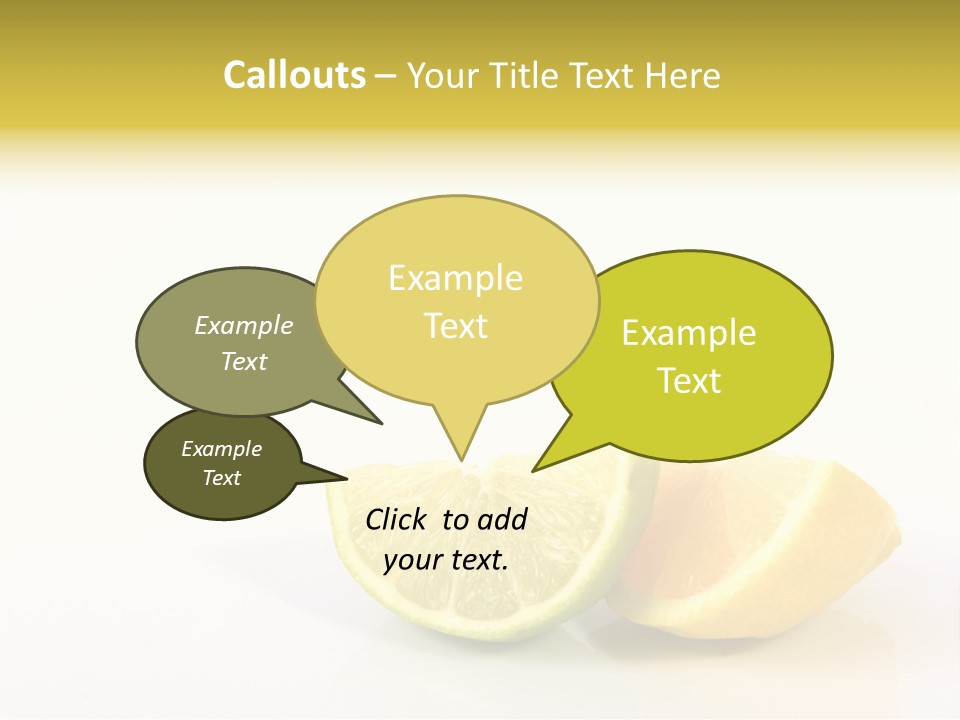 Lemon Lime Fleshy PowerPoint Template