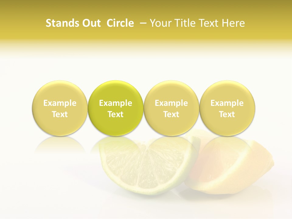 Lemon Lime Fleshy PowerPoint Template