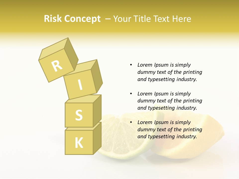 Lemon Lime Fleshy PowerPoint Template