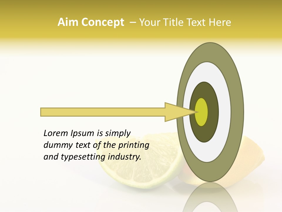 Lemon Lime Fleshy PowerPoint Template
