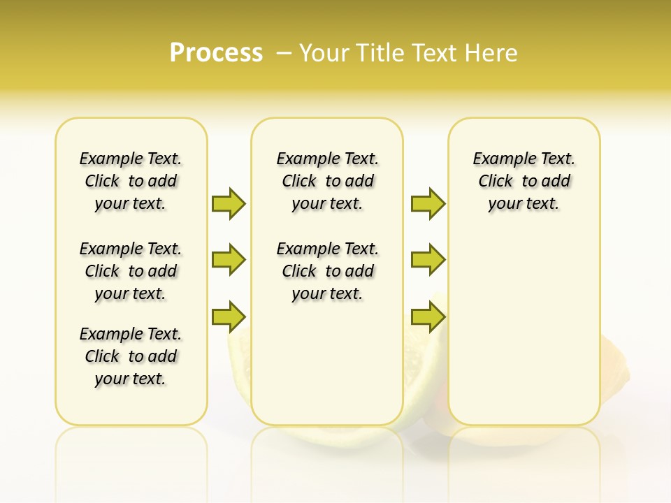 Lemon Lime Fleshy PowerPoint Template