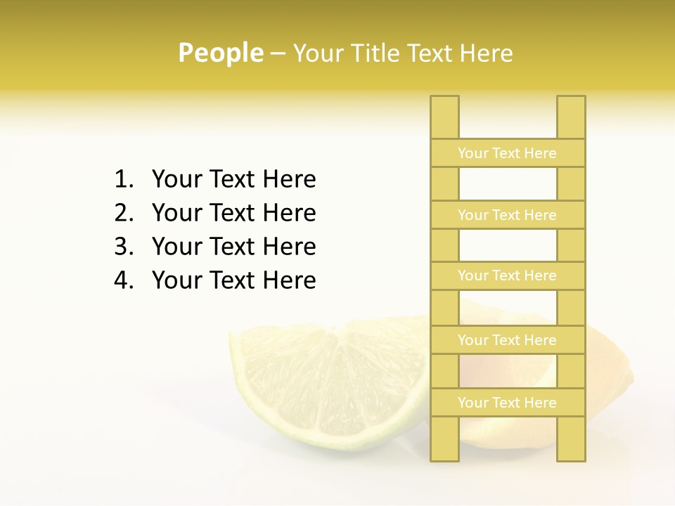 Lemon Lime Fleshy PowerPoint Template