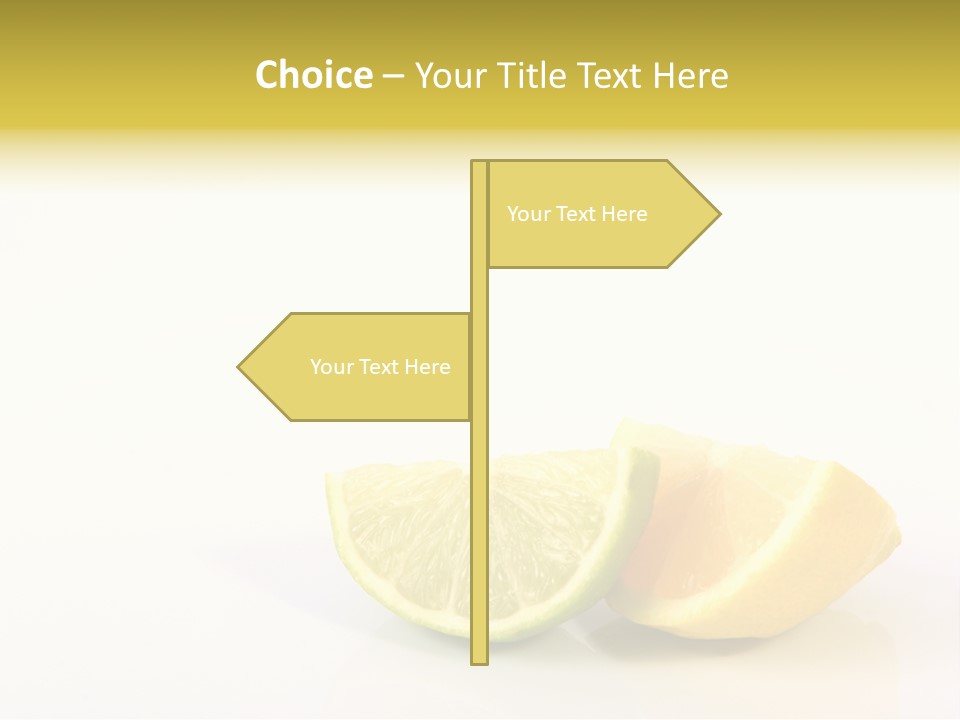 Lemon Lime Fleshy PowerPoint Template