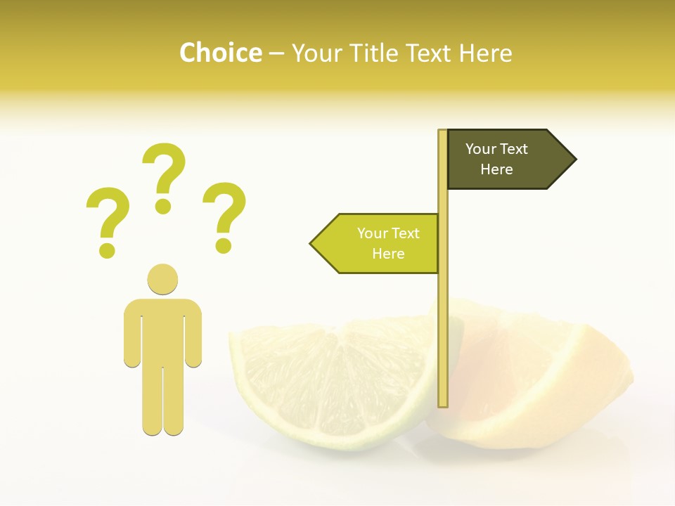 Lemon Lime Fleshy PowerPoint Template