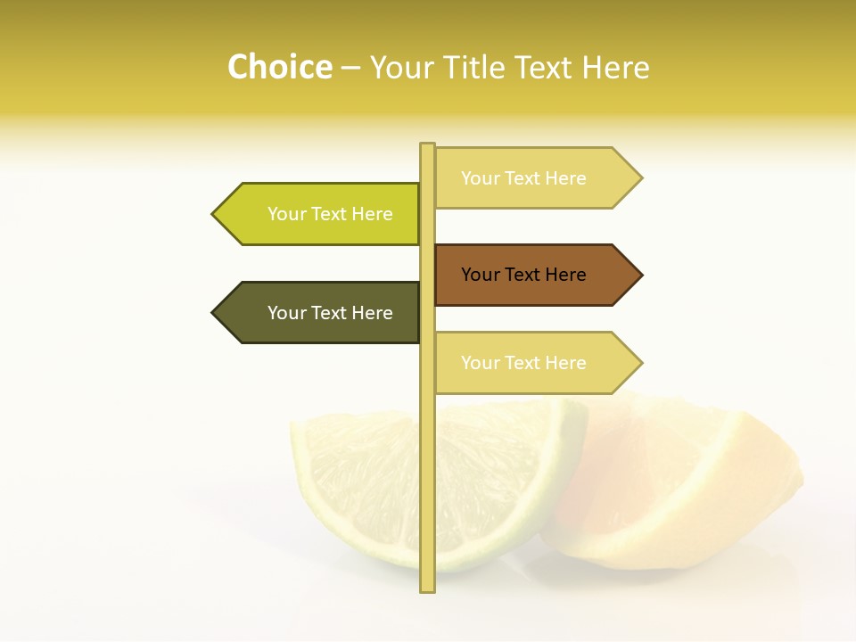 Lemon Lime Fleshy PowerPoint Template