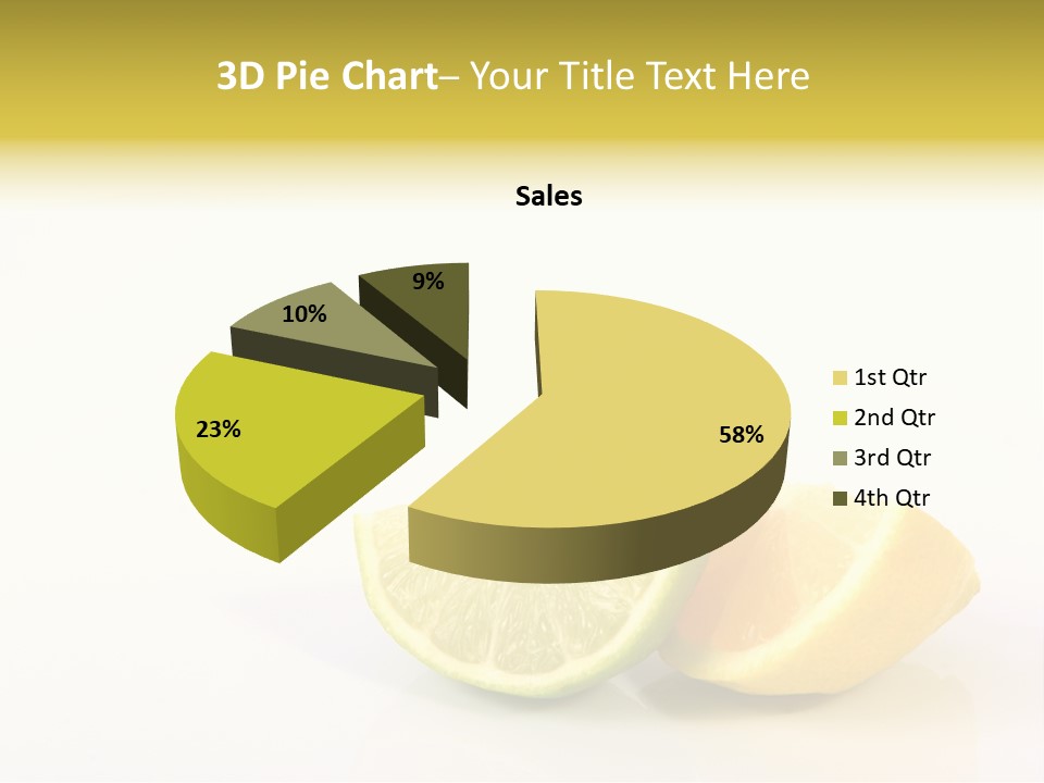Lemon Lime Fleshy PowerPoint Template