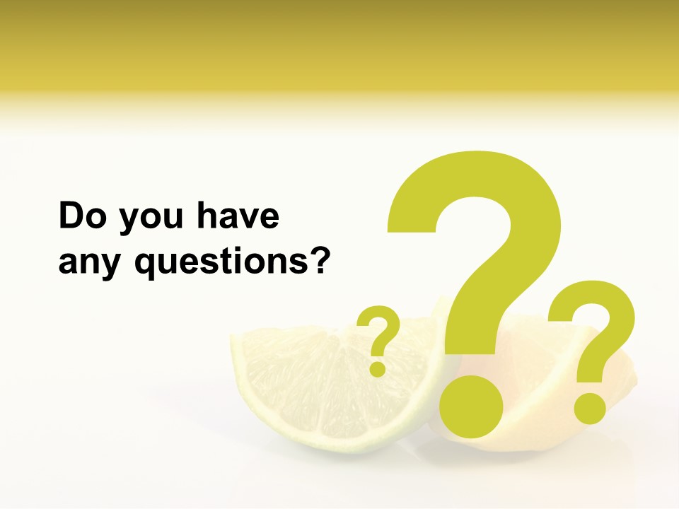 Lemon Lime Fleshy PowerPoint Template
