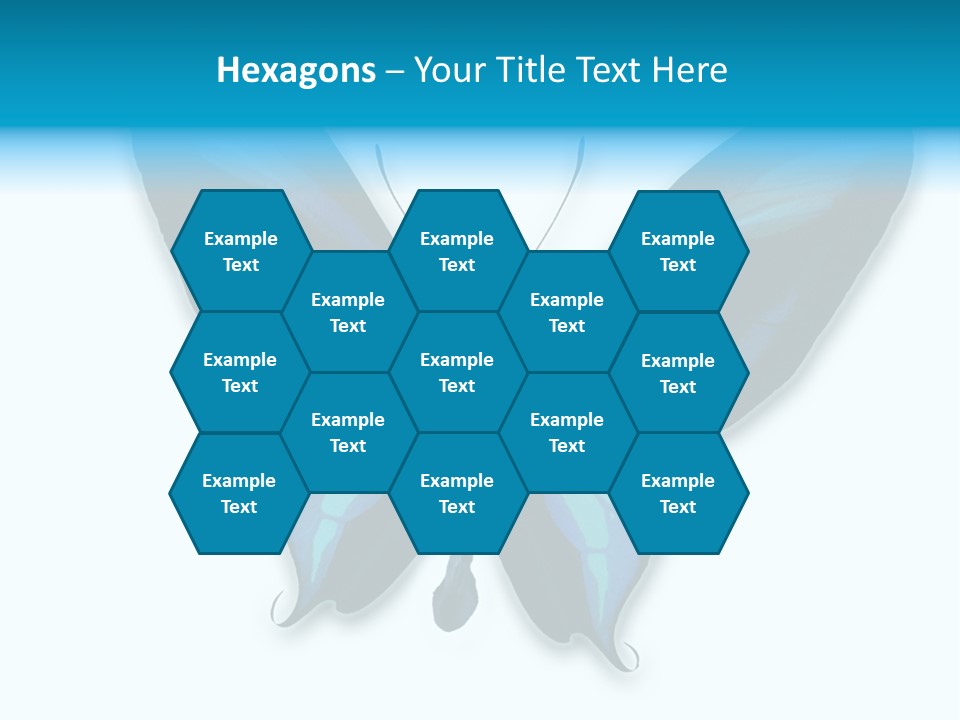 Round Insect Yellow PowerPoint Template