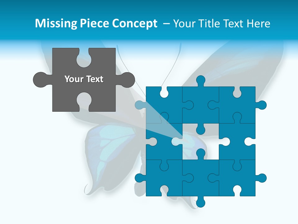 Round Insect Yellow PowerPoint Template