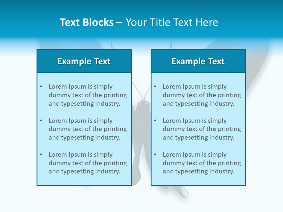 Round Insect Yellow PowerPoint Template