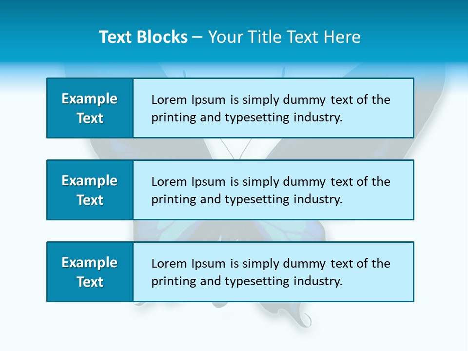Round Insect Yellow PowerPoint Template